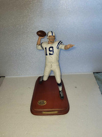Baltimore Colts Johnny Unitas danbury figurine 