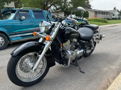 Selling a 2009 Honda shadow Areo 750c. $4,500.00 O.B.O bike has been very well maintained and garage...