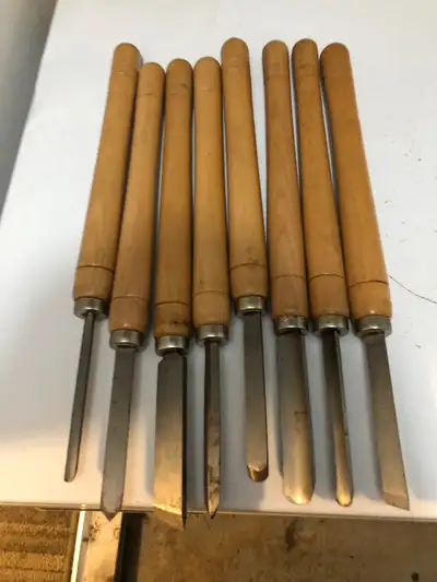 8 pcs lathe set., View more