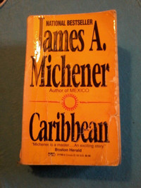 "Caribbean" by James Michener (Original Paperbook collectible)