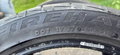 4 firehawk indy 500 summer tires used one summer %80 left $200
