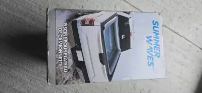 Brand new truck bed pool in box. Received for present but never used or opened. Nice for camping and...