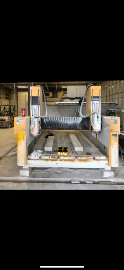 Large CNC router for sale, took it apart to repaint it and have not put it back together. If someone...