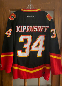 Miikka Kiprusoff Calgary Flames jersey RARE 25th (Large or XL)