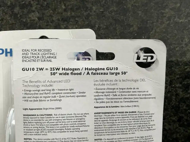 LED bright white GU10 bulbs (15 bulbs) in Indoor Lighting & Fans in Kitchener / Waterloo - Image 4
