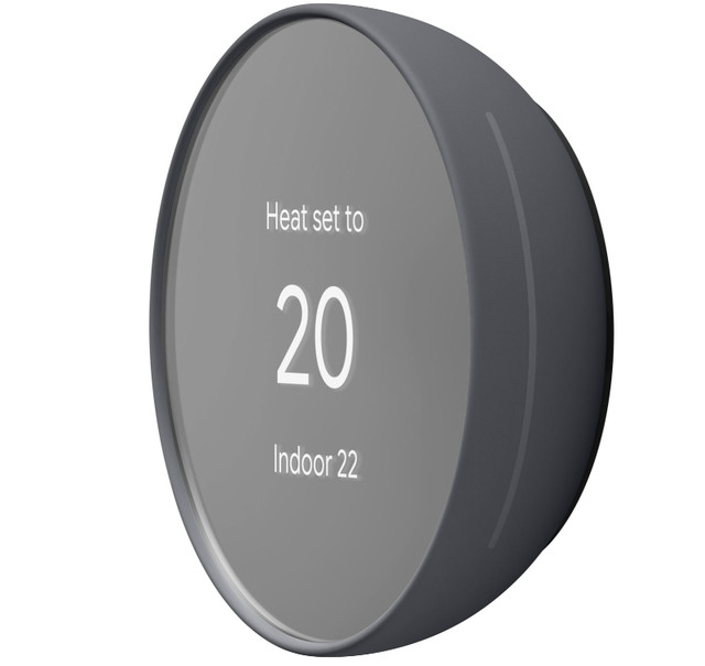 Google Nest Energy-Efficient Wi-Fi Smart Thermostat - Charcoal in General Electronics in Oshawa / Durham Region - Image 2