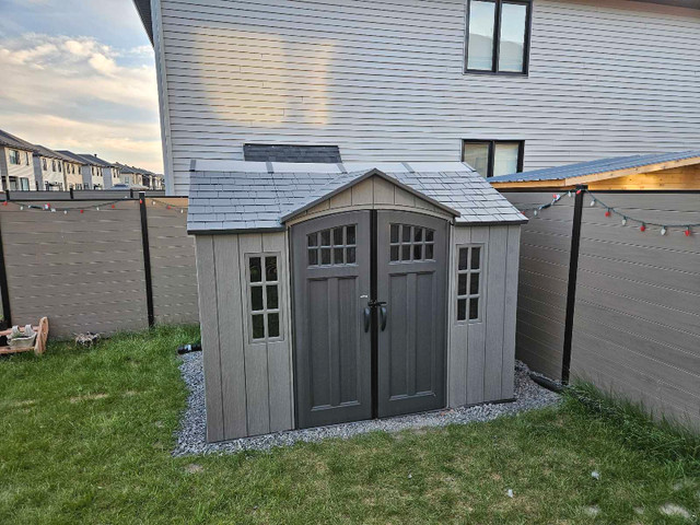 8x10 Lifetime Shed (Delivered + Assembled) in Outdoor Tools & Storage in Ottawa