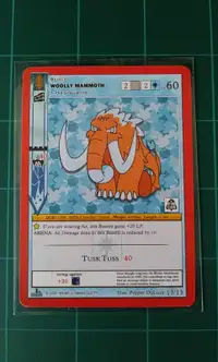 Metazoo TCG Promo Card Woolly Mammoth Pin Club