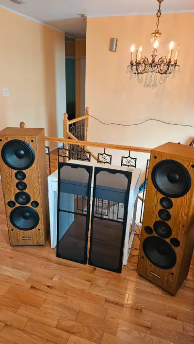A Great pair of pioneer cs g911 stereo 150watts 8 ohms speakers in great condition very little use,...