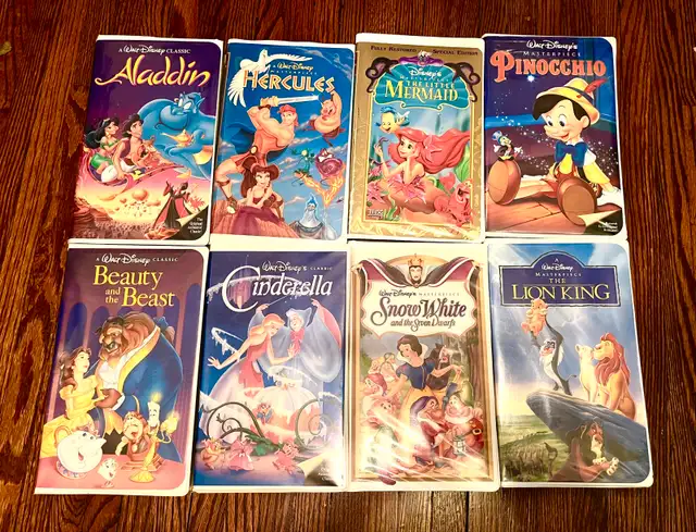 Disney VHS Collection - 32 Tapes633512966937611218