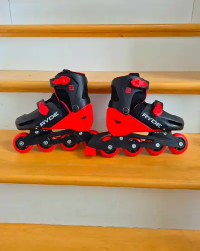 Kids Expandable Size 12, 13, 1, 2 Roller Blades Inline Skates., View more