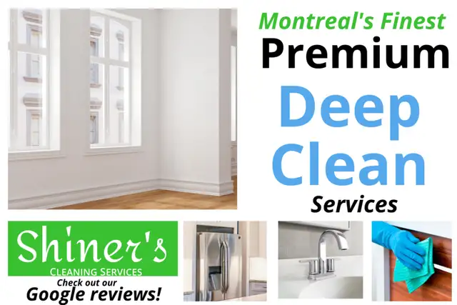 Premium DEEP-CLEANING Services for Apartments/Condos Montreal628657105895691219