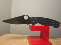 Spyderco pm2  with Barclay cnc scales