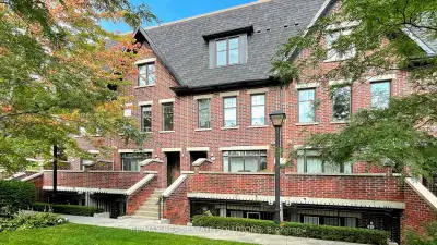 This condo townhouse in Toronto stands out with its fresh renovations, including new flooring, fresh...