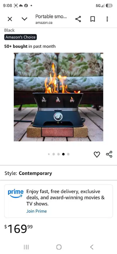 Outland Living Portable Fire Pit new in box, View more