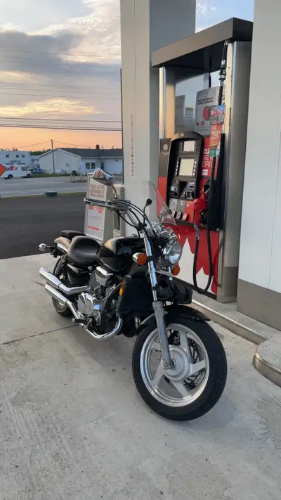Selling my 1996 Honda Magna 750. Runs well and has plenty of power (90 HP). It has about twice the h...