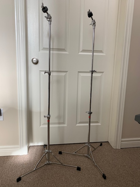 Ludwig Lightweight Flat-Base Cymbal Stands (1 pair) in Drums & Percussion in St. Catharines - Image 3