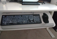 VIVO Adjustable Computer Keyboard and Mouse Platform Tray Ergo