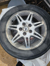 16" acura wheels with tires 