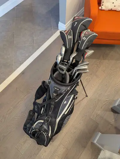 Golf Clubs - Full Used RH Set - 13 pcs w/ bag, View more