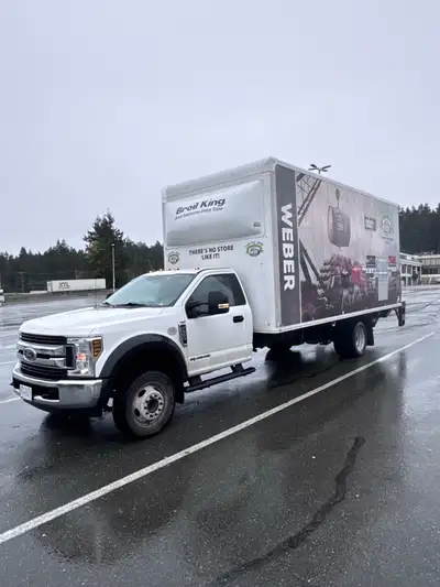 2019 Ford F-550 XLT 6.7 Diesel moving truck, Furniture truck, box truck, cube truck, cube van Pallfi...