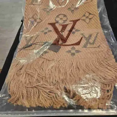 Louis Vuitton authentic men's winter scarf, View more