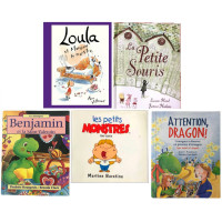 5 petits livres  enfants petits monstres, Benjamin et autres