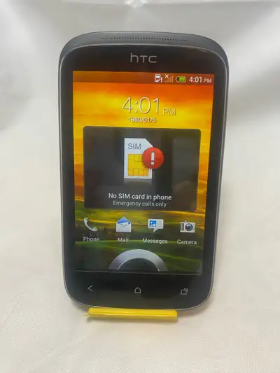 HTC Desire C - Black ( Unlocked ) Smartphone Very Good Condition, View more