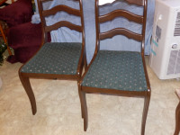 table and two chairs-solid wood