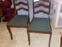 table and two chairs-solid wood