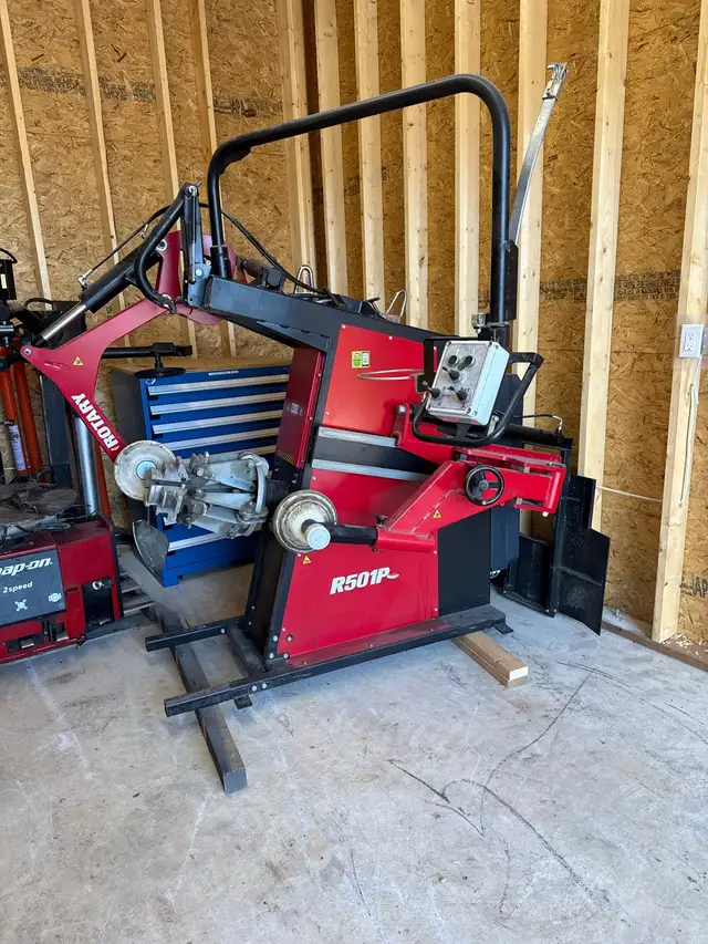Rotary 501p tire machine 