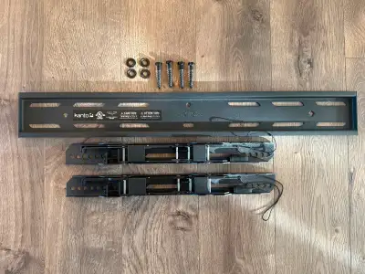 Kanto PF300 Low-Profile Fixed TV Wall Mount, View more