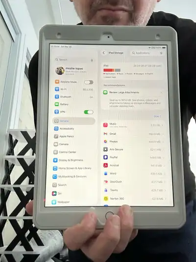 Selling my iPad 8 128 gb with case in excellent condition used it very little no issues at all reaso...