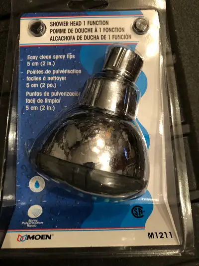 MOEN SHOWER HEADS, TOWEL RACKS ETC, View more