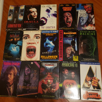 Rare Horror Movies on VHS