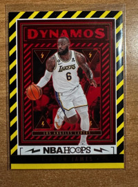 NBA Card -  Lebron James Dynamos Insert #2