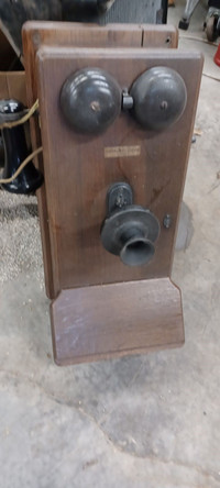 Antique Northern Electric Wall Telephone