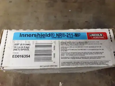 I have a 10lb spool of Lincoln .035 flux cored Innershield welding wire, brand new and un-opened. St...