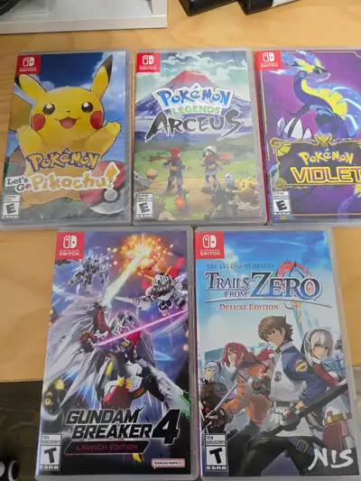 Switch games for sale, View more