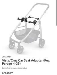 Uppababy Peg Perego Car Seat Adapter