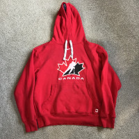 Team Canada Sweater/Hoodie Nike Size Medium M Hoody Red Hockey