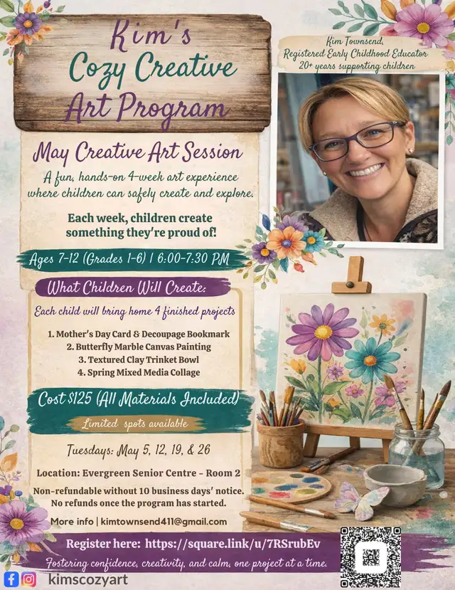 Kids Art Program (Grade 1-6) – 4-Week Creative Classes – Guelph424775092043130880