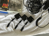 beatles rock band kit and games