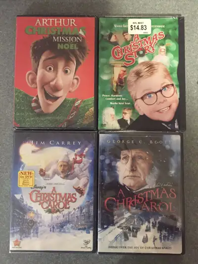 New DVDs Disney A Christmas Carol Arthur A Christmas Story, View more