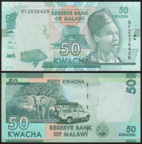 TBQ’s World Currency – Malawi [P-58] (2016) 50 Kwacha