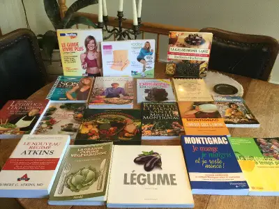 MINCAVI maigrir SANTÉ pour le plaisir 20 $ 189 pages. .... ajout MINÇAVI: en toute simplicité 246 pa...