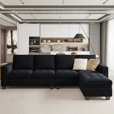 L-Shape 4 Seater Sectional Sofa , View more