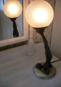 Art Nouveau Style Lamp