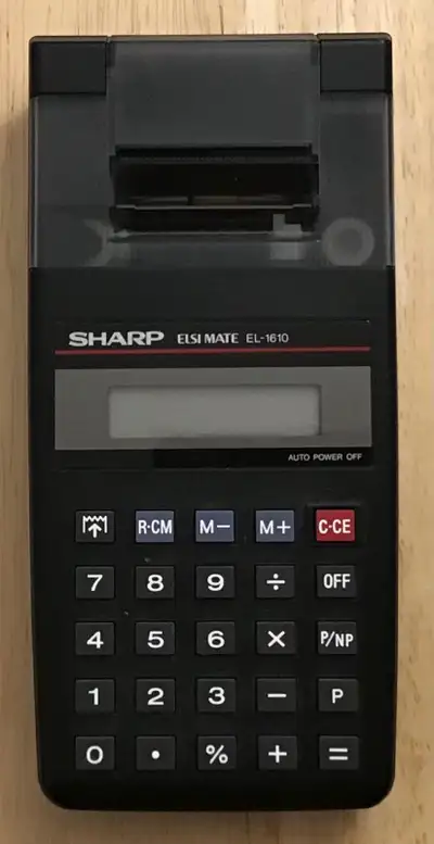 Scientific electronic printing calculator, View more