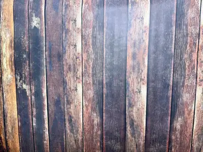 Vinyl Barnwood Photography Backdrop - 7’x5’, View more